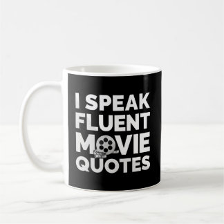 Caneca De Café Filme Buff Filme S I Fala Citações Fluent Movie