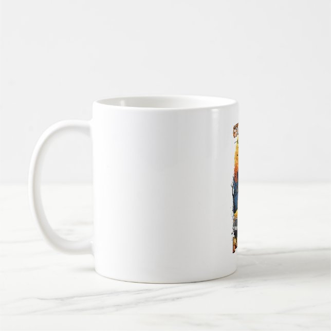 Caneca De Café Filme Clássico de Halloween (Esquerda)