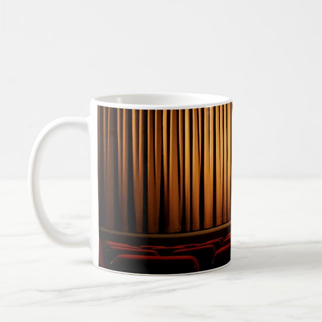 Caneca De Café Filme de cortina de cinema (Esquerda)