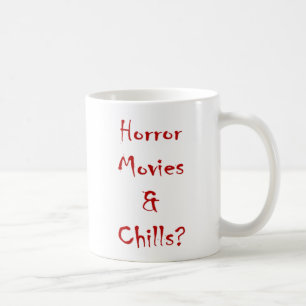Caneca De Café Filmes de Terror & Arrepores?