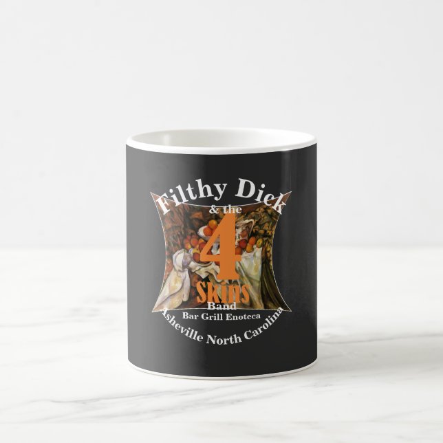 Caneca De Café Filthy Dick e 4 Skins Band Bar Grill Enoteca (Centro)