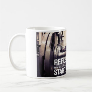 Caneca De Café Fim Da Recusa De Motivação Do Workout Onde Começou