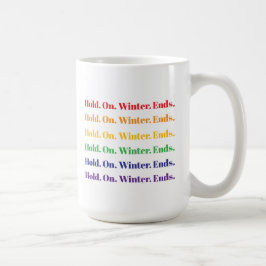 Caneca De Café Fim de inverno