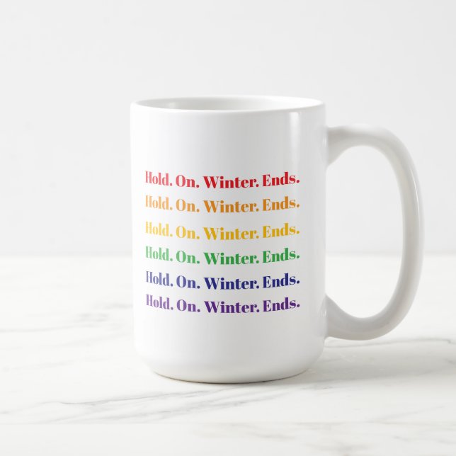 Caneca De Café Fim de inverno (Direita)