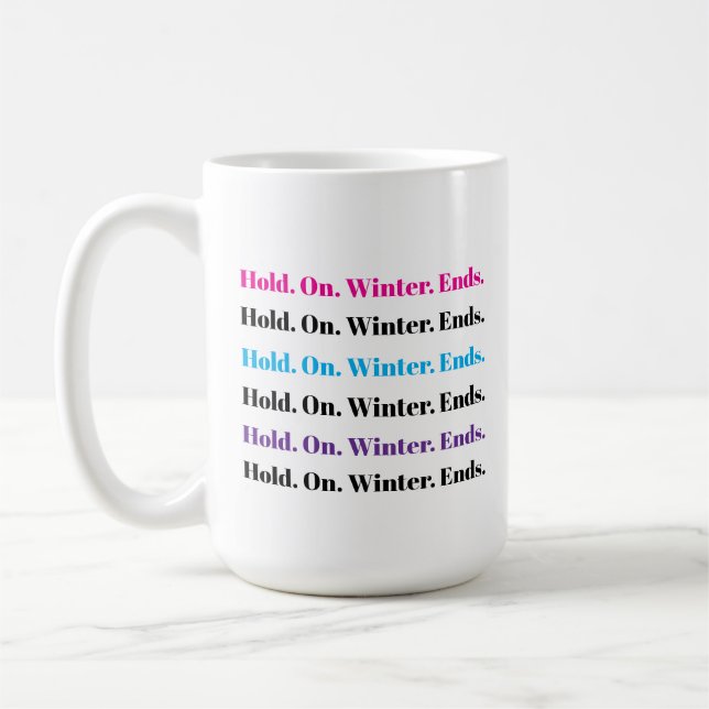 Caneca De Café Fim de inverno (Esquerda)