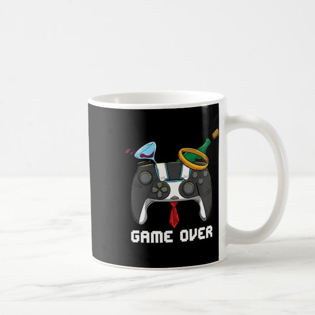 Caneca De Café Fim de Jogo Casamento Despedida de Solteiro Noivo  (Direita)