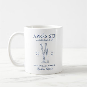 Caneca De Café Fim de Semana Après Ski Com a Noiva Para Ser Bach