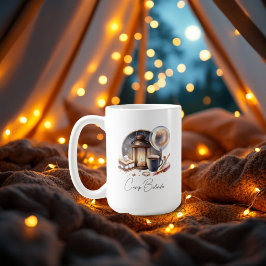 Caneca De Café Fim de Semana de Solteira da Noiva no Acampamento