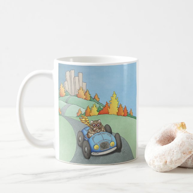Caneca de Café Fim de Semana do Hamster (Com Donut)