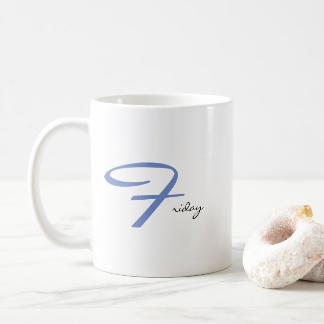 Caneca De Café Fim de semana fabuloso sentimento de sexta-feira D (Com Donut)