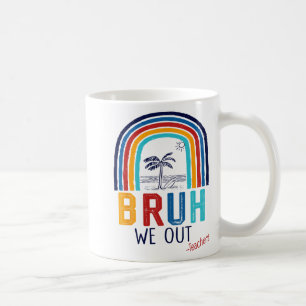 Caneca De Café Fim Do Ano Escolar No Dia Passado Do Ensino Escola