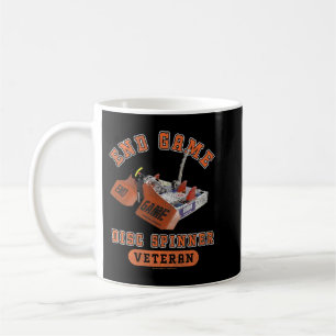 Caneca De Café Fim do Battm Disco de Jogo Spinner Veteran Poster 