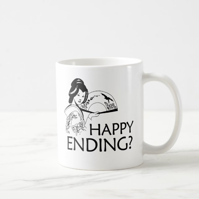 CANECA DE CAFÉ FIM FELIZ (Direita)