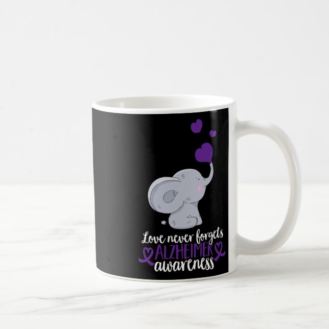 Caneca De Café Fim Heimer O Amor Nunca Esquece A Conscientização  (Direita)