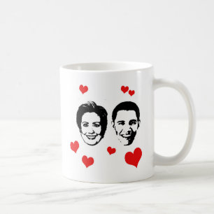Caneca De Café Fim para Hillary e Obama.png