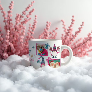 Caneca De Café Finalmente, Natal Com Meus Gnomos, Divertido Quatr
