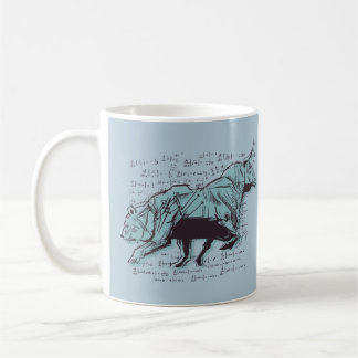 Caneca De Café Finanças na Análise do Mercado de Ações