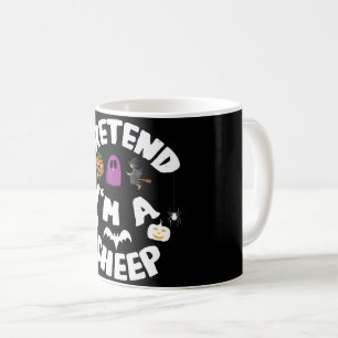 Caneca De Café Fingir Que Eu Sou Um Carneiro Fantasia Divertida d