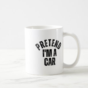 Caneca De Café Fingir que sou um Casal do Dia das Bruxas.