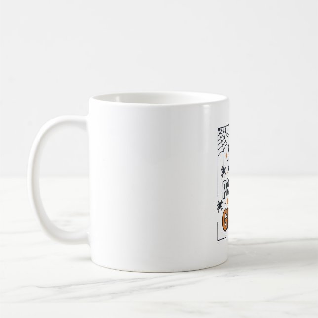 Caneca De Café Fingir Que Sou um Fantasma Halloween Fofo (Esquerda)
