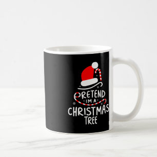 Caneca De Café Fingir que sou uma fantasia fácil de diversão na á
