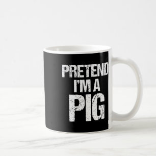 Caneca De Café Fingir que sou uma Festa de Dias de as Bruxas engr