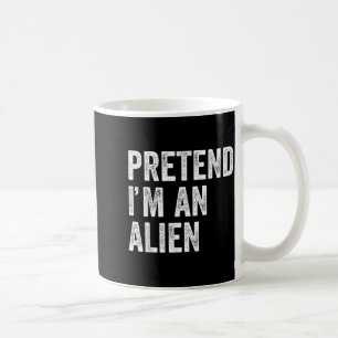 Caneca De Café Fingir uma Fantasia de Festa de Halloween Divertid
