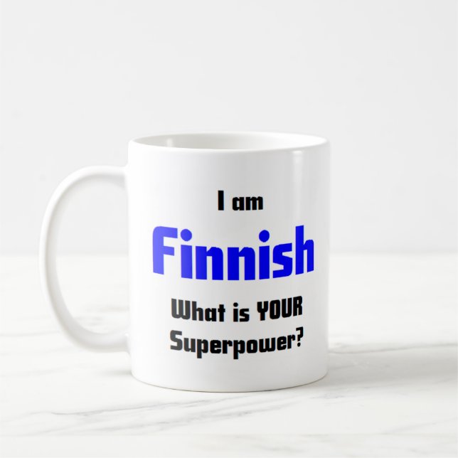 Caneca De Café finlandês (Esquerda)