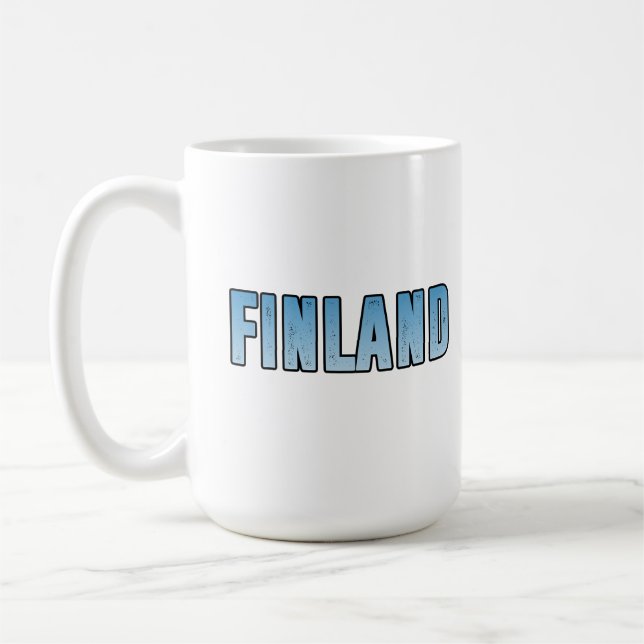Caneca De Café Finlândia Suomi (Esquerda)