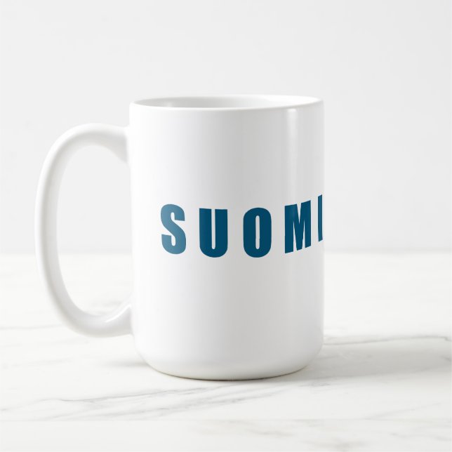 Caneca De Café Finlândia Suomi (Esquerda)