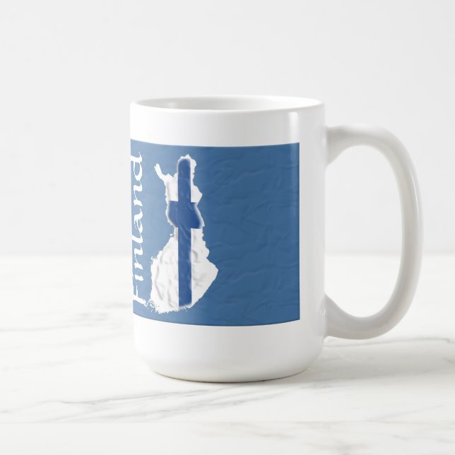 Caneca De Café Finlândia / Suomi (Direita)