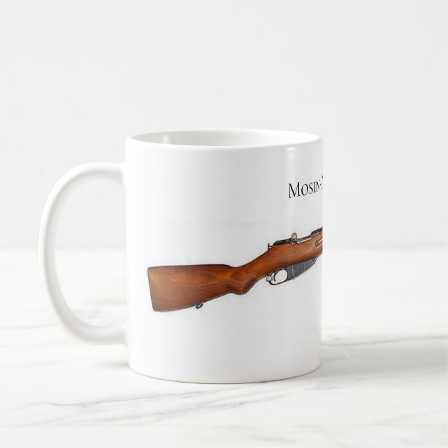 Caneca De Café Finn finlandês Mosin Nagant M39 (Esquerda)