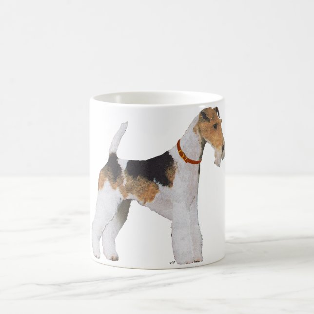 Caneca De Café Fio Fox Terrier (Centro)