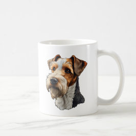 Caneca De Café Fio Hair Fox Terrier