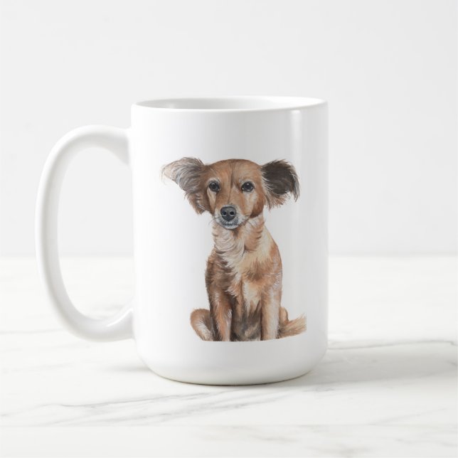 Caneca De Café Fiona Dog Mug | 15 oz (Esquerda)
