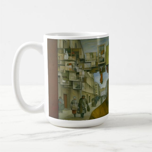 Caneca De Café Fique de olho nisso (Esquerda)