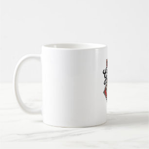 Caneca De Café Fique Dourado Retriever Vintage Cão Desenho Vetori