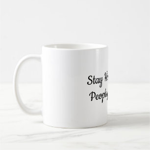 Caneca De Café Fique em Casa, Está Muito Cheio Lá Fora Introduç