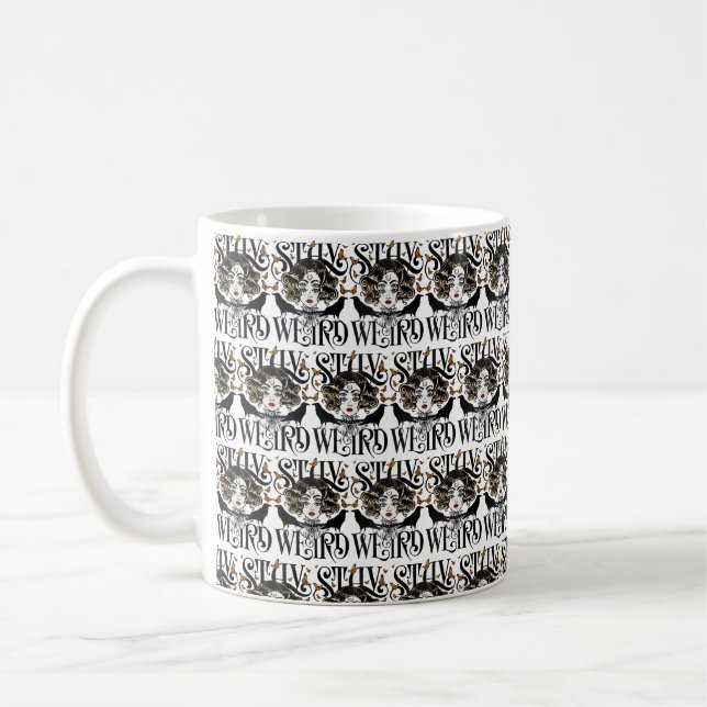 Caneca De Café Fique Estranho (Esquerda)