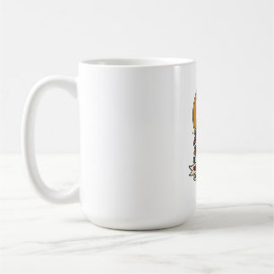 Caneca De Café Fique Estranho Corvo de Três Olhos Tatuagem Flash
