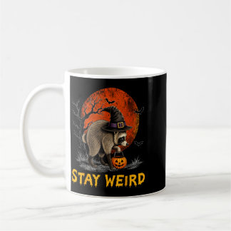 Caneca De Café Fique Estranho Jimothy Seattle Guaxinim Halloween 