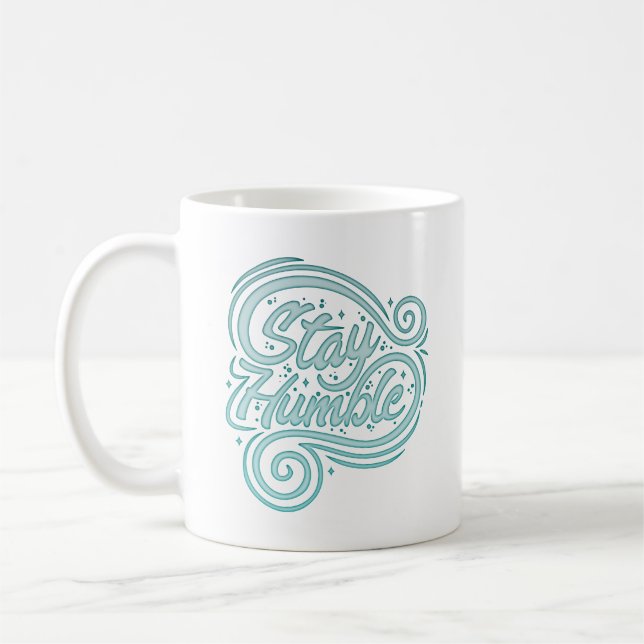 Caneca De Café fique humilde (Esquerda)