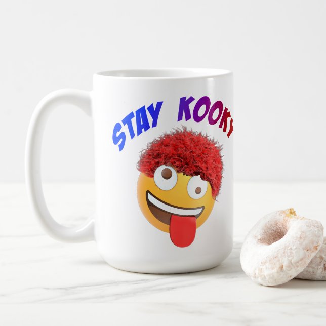 Caneca De Café Fique Kooky (Com Donut)