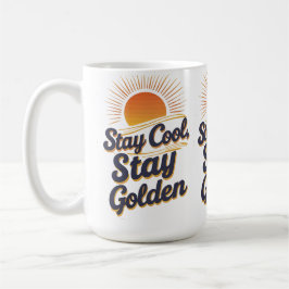 Caneca De Café Fique Legal, Fique Ouro - Cotação Motivacional