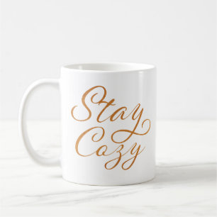 Caneca De Café Fique tranquilo Árvore de Feriado de Manuscrito