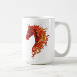 Caneca De Café Fire Horse