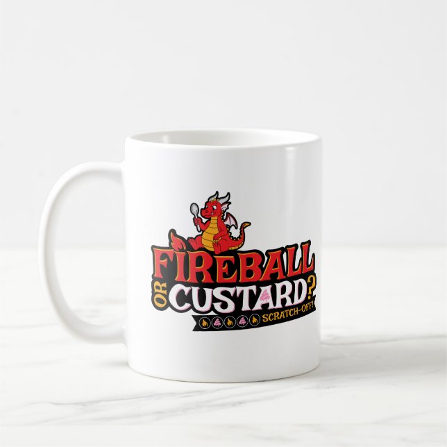 Caneca De Café Fireball ou Creme? | Dungeon Crawler Carl (Esquerda)