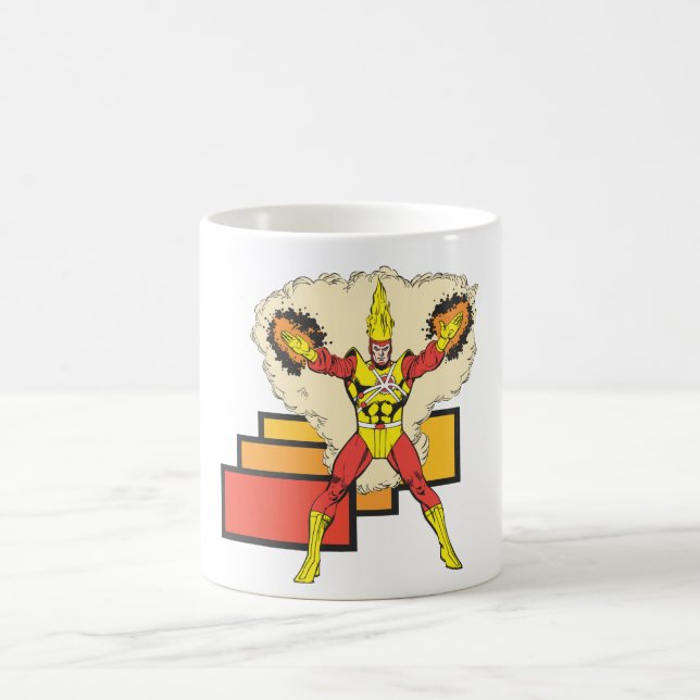 Caneca De Café Firestorm Em Seu Elemento (Centro)