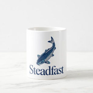 Caneca De Café Firme - Koi Japonês Símbolo de Consistência