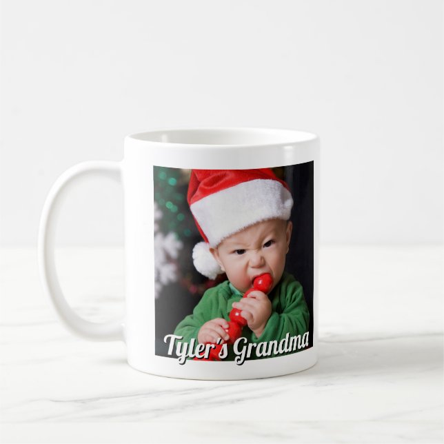 Caneca De Café First Christmas Photo  (Esquerda)
